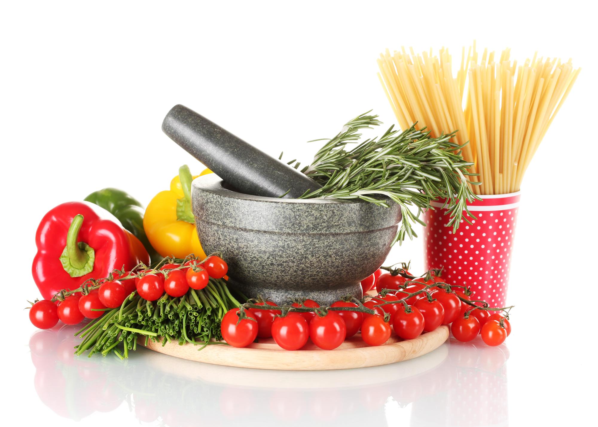 Dettaglio su ingredienti di alta qualità